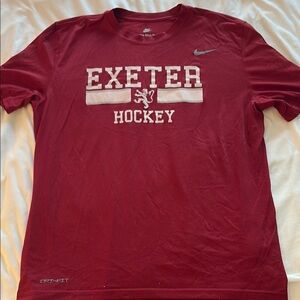Nike Men's Red Exeter Hockey Shirt
